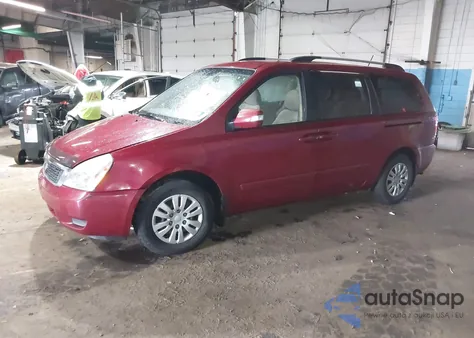 2011 Kia Sedona Lx from USA, damaged, VIN KNDMG4C72B6368595